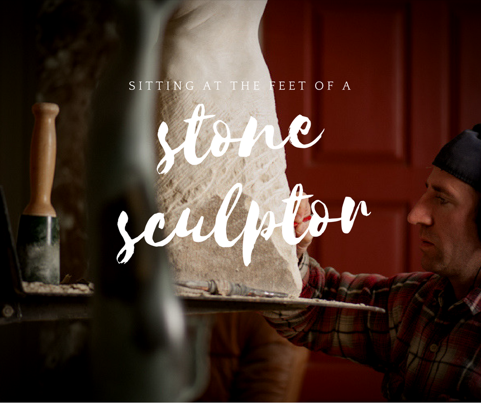 Sitting at the Feet of a Stone Sculptor