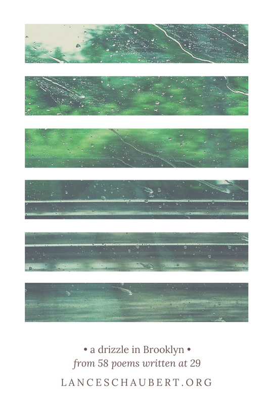 a drizzle in Brooklyn