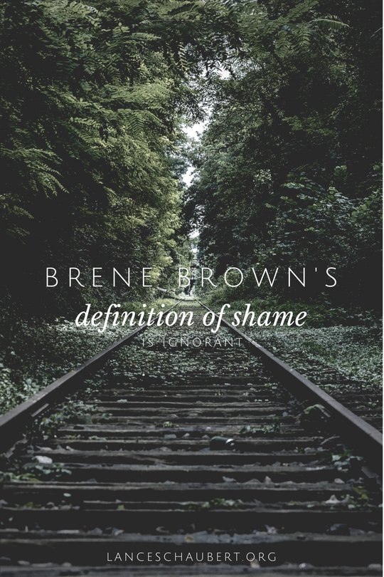 definition of shame brene brown