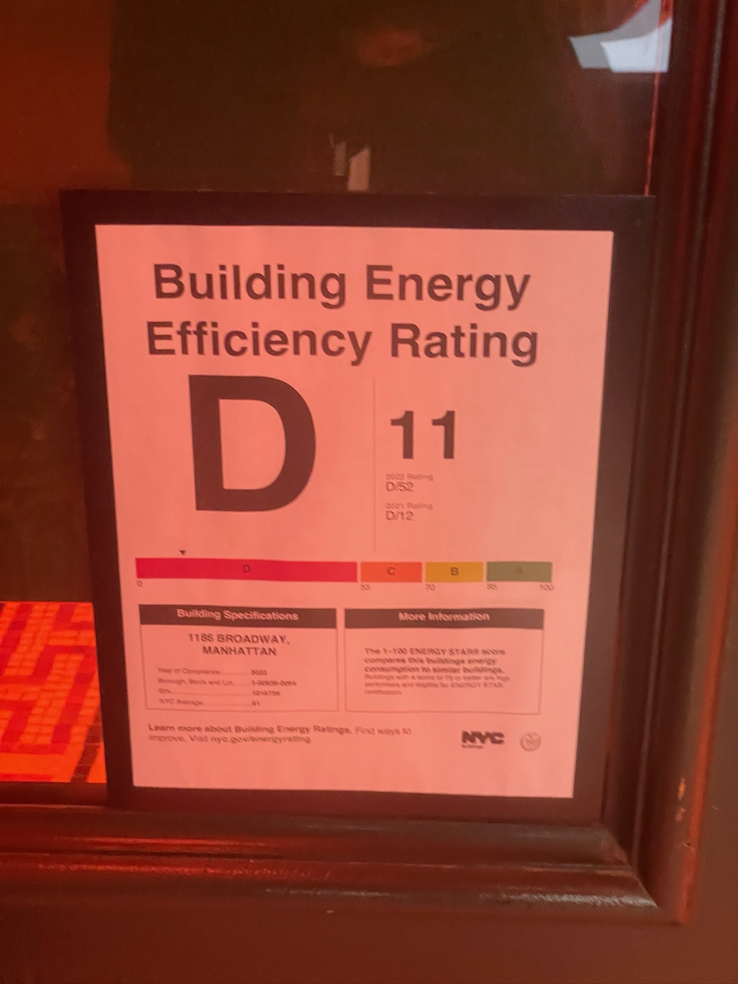 Ace Hotel (A) has a Deuce (D) Energy Efficiency — Unique New York Signs