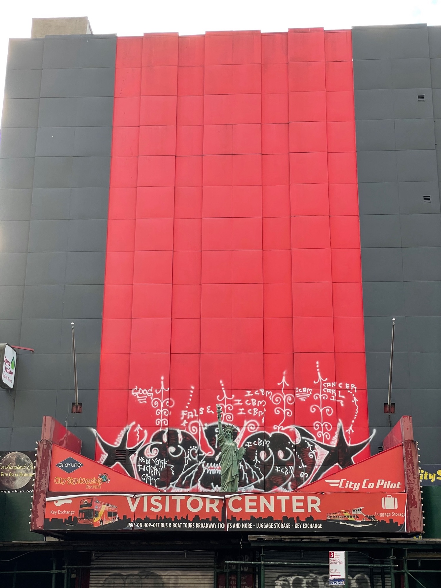 NYC Visitor’s center — Unique New York signs