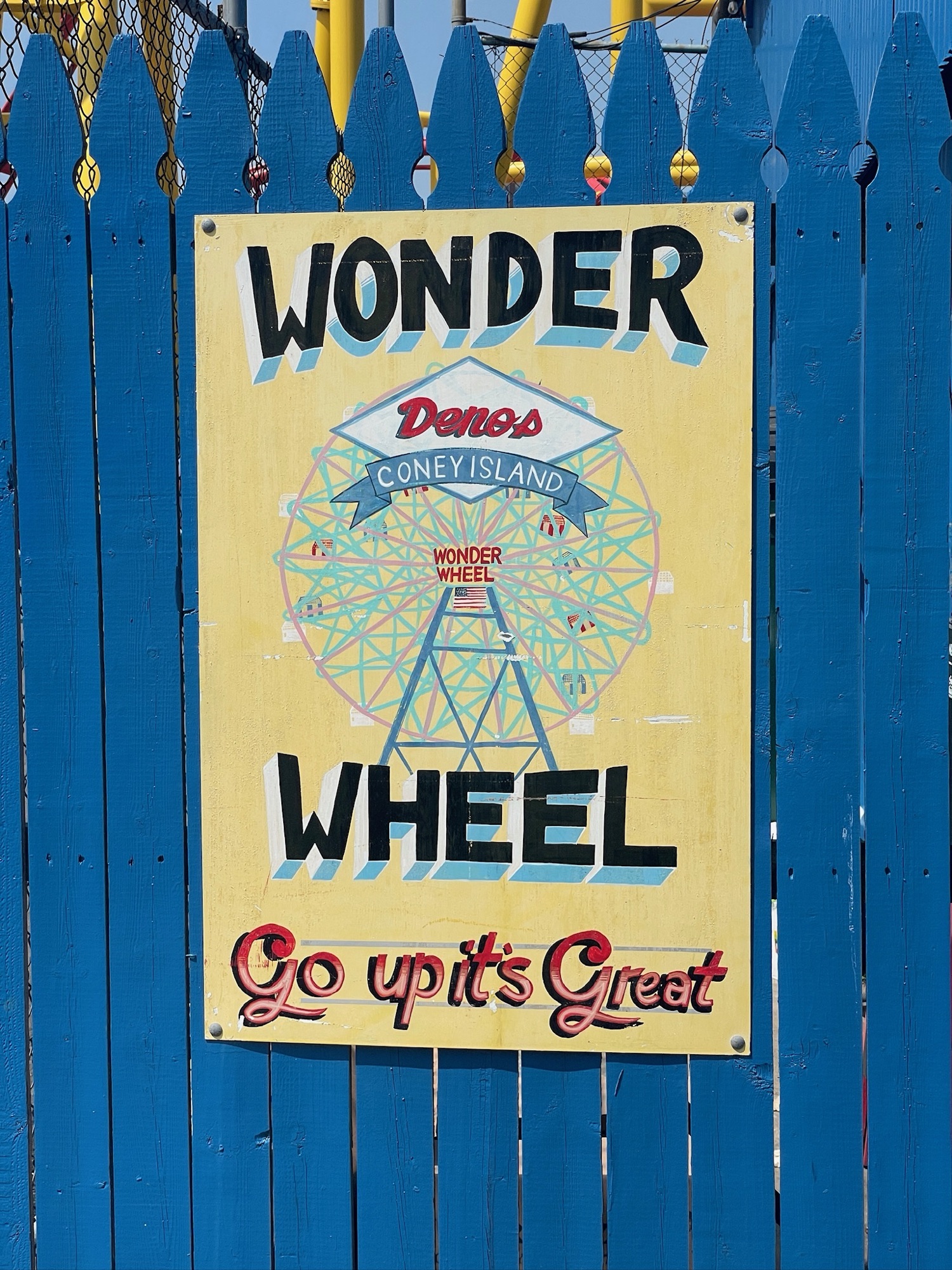 Wonder Wheel — Unique New York Signs