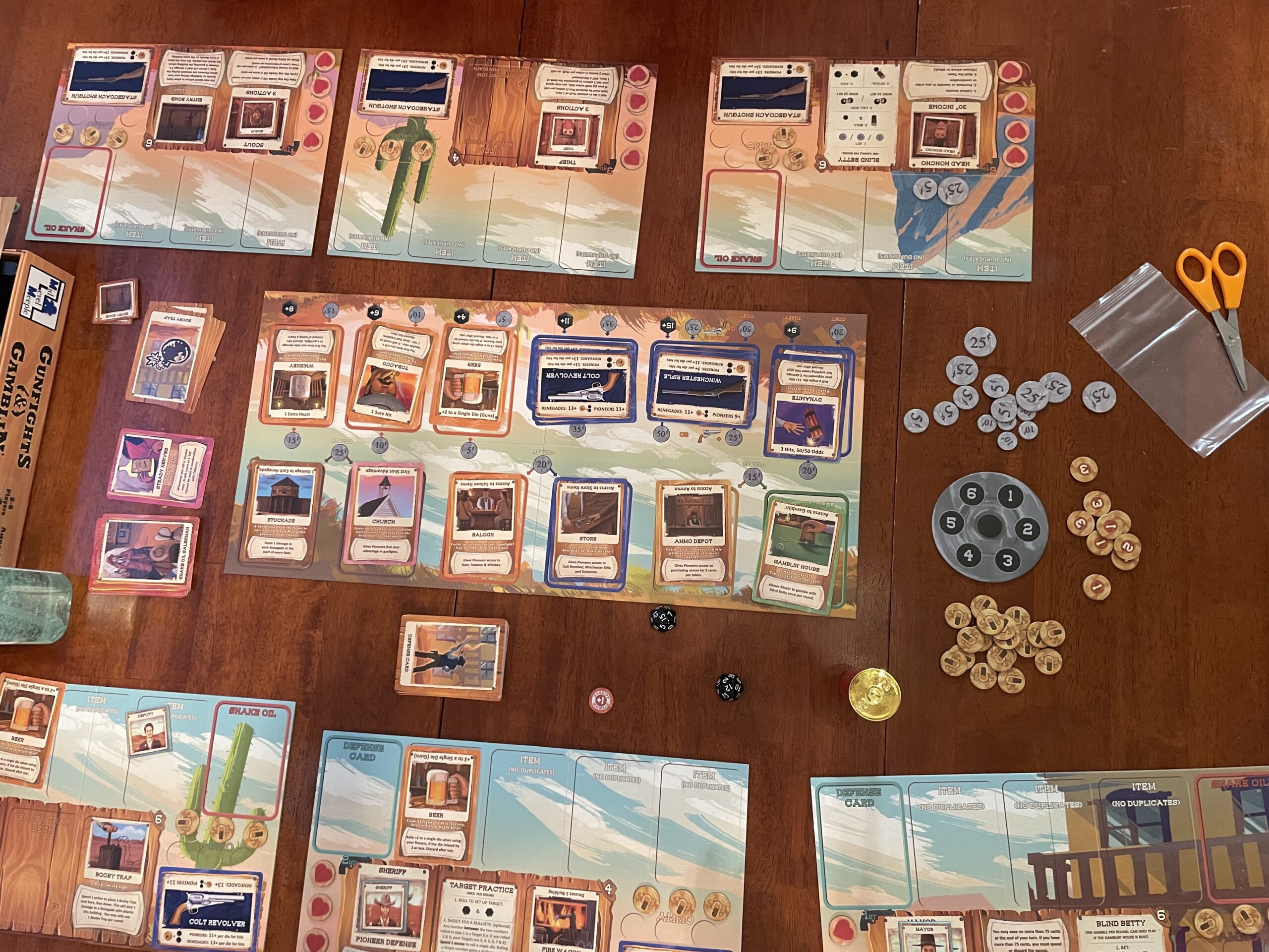 Gunfights & Gamblin’ game review — Gen Con 2024