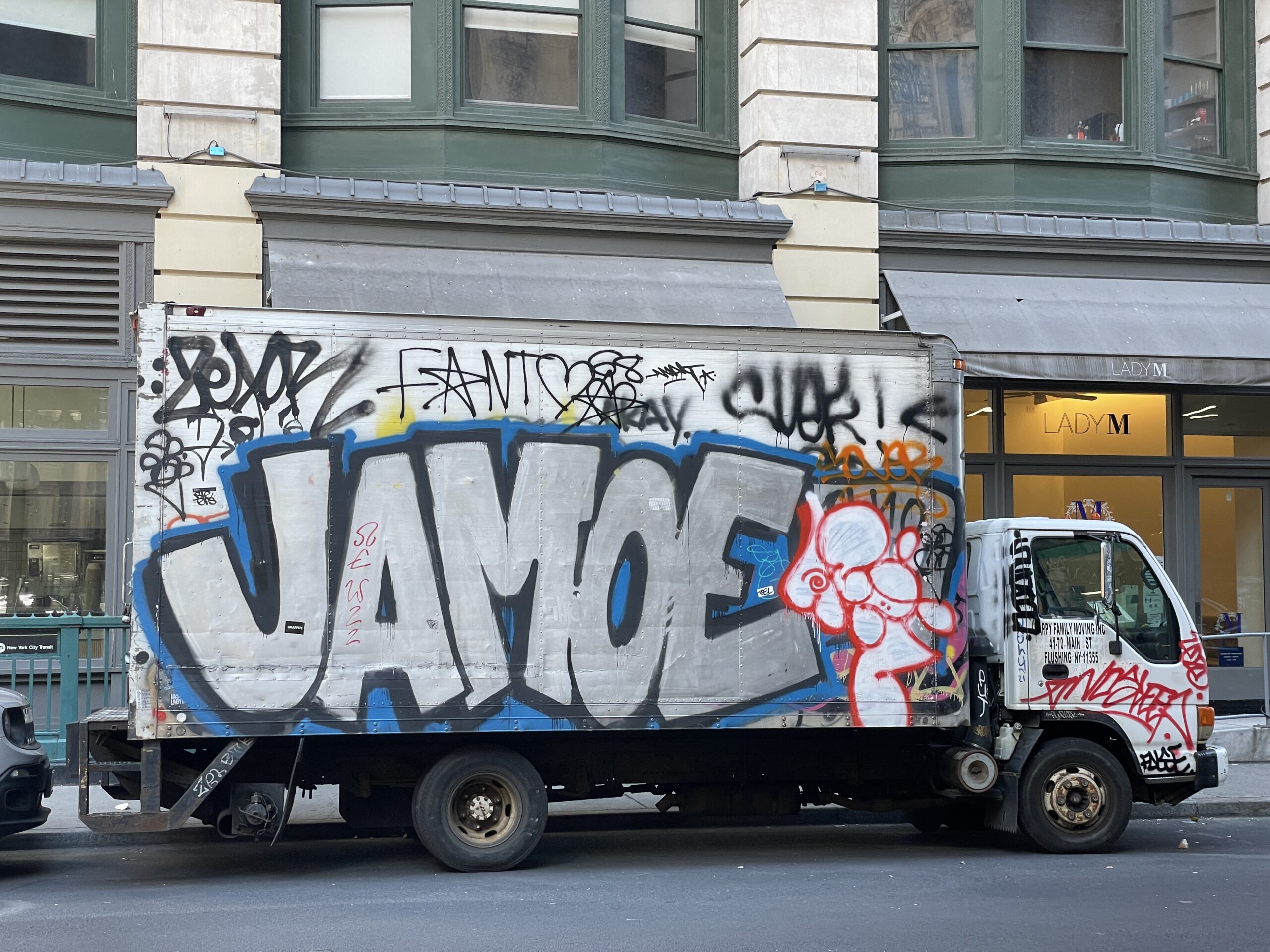 Jamoe graffiti