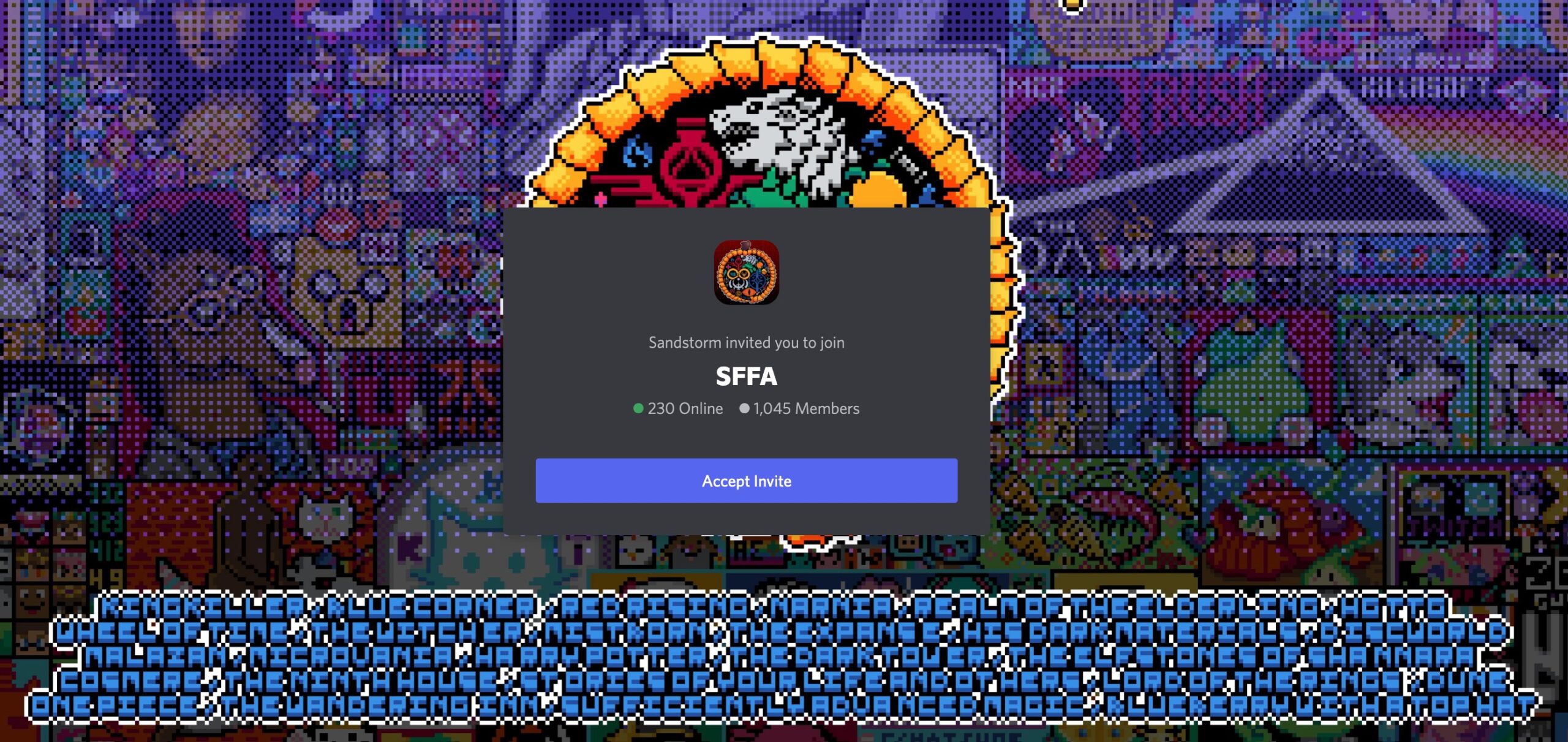 Science Fiction Fantasy Alliance AMA