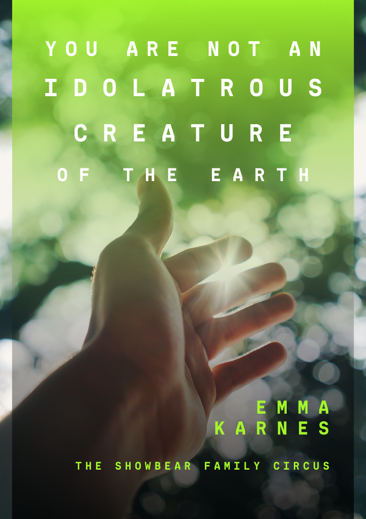 You Are Not An Idolatrous Creature of the Earth