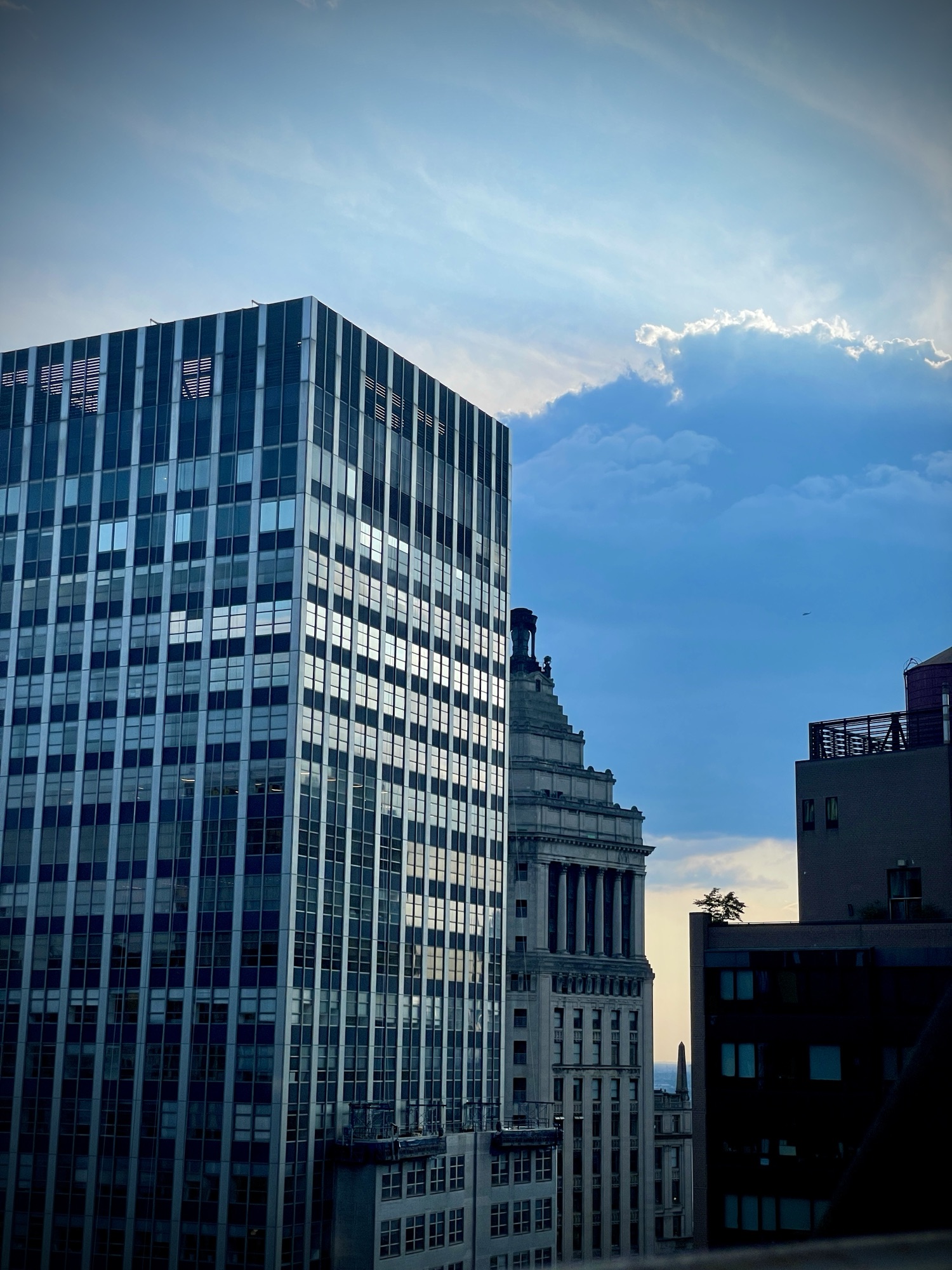 Kerosene Cauldron on Standard Oil building in NYC