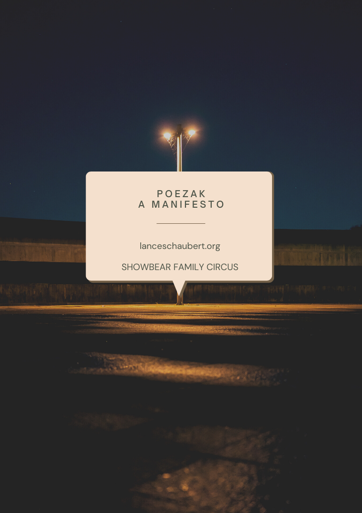 Poezak : a Manifesto